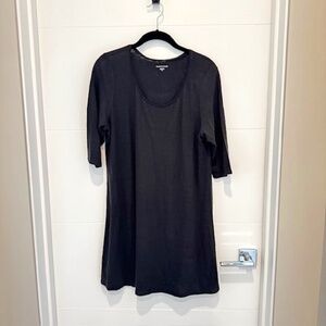 Eileen Fisher Organic Linen Short Sleeve Tunic